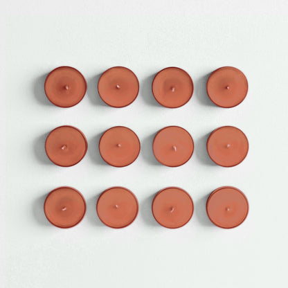 Spiced Pumpkin Scented Tea Light Candles