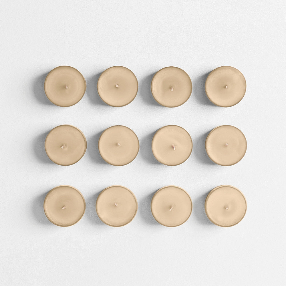 French Vanilla Scented Tea Light Candles