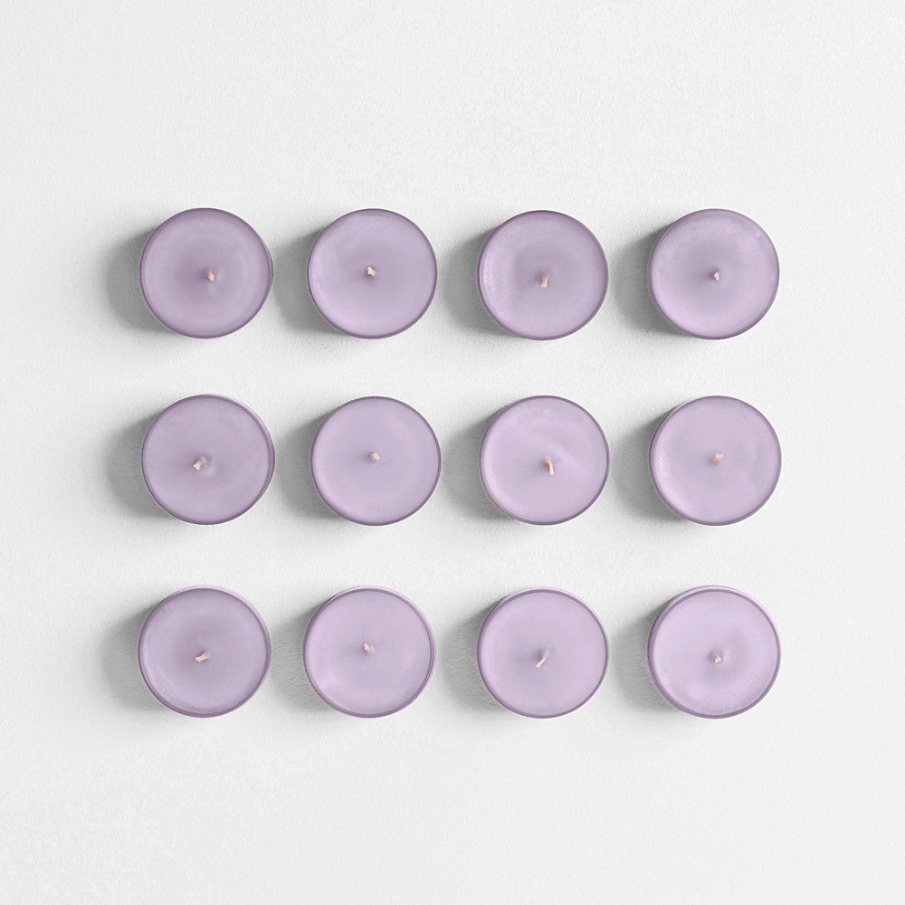 Lemon Lavender Scented Tea Light Candles