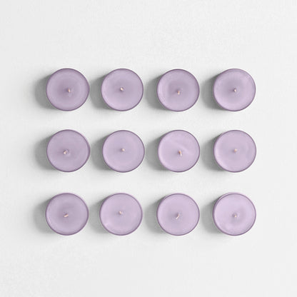Lemon Lavender Scented Tea Light Candles
