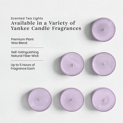 Lemon Lavender Scented Tea Light Candles