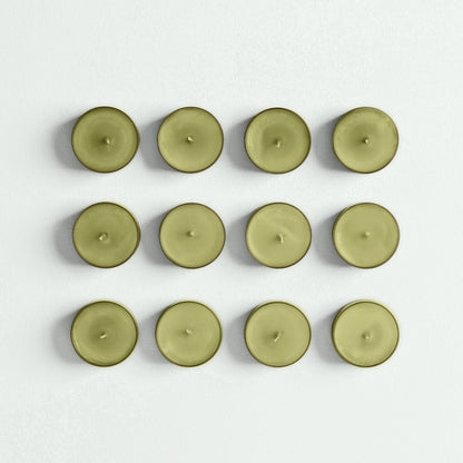 Sage & Citrus Scented Tea Light Candles