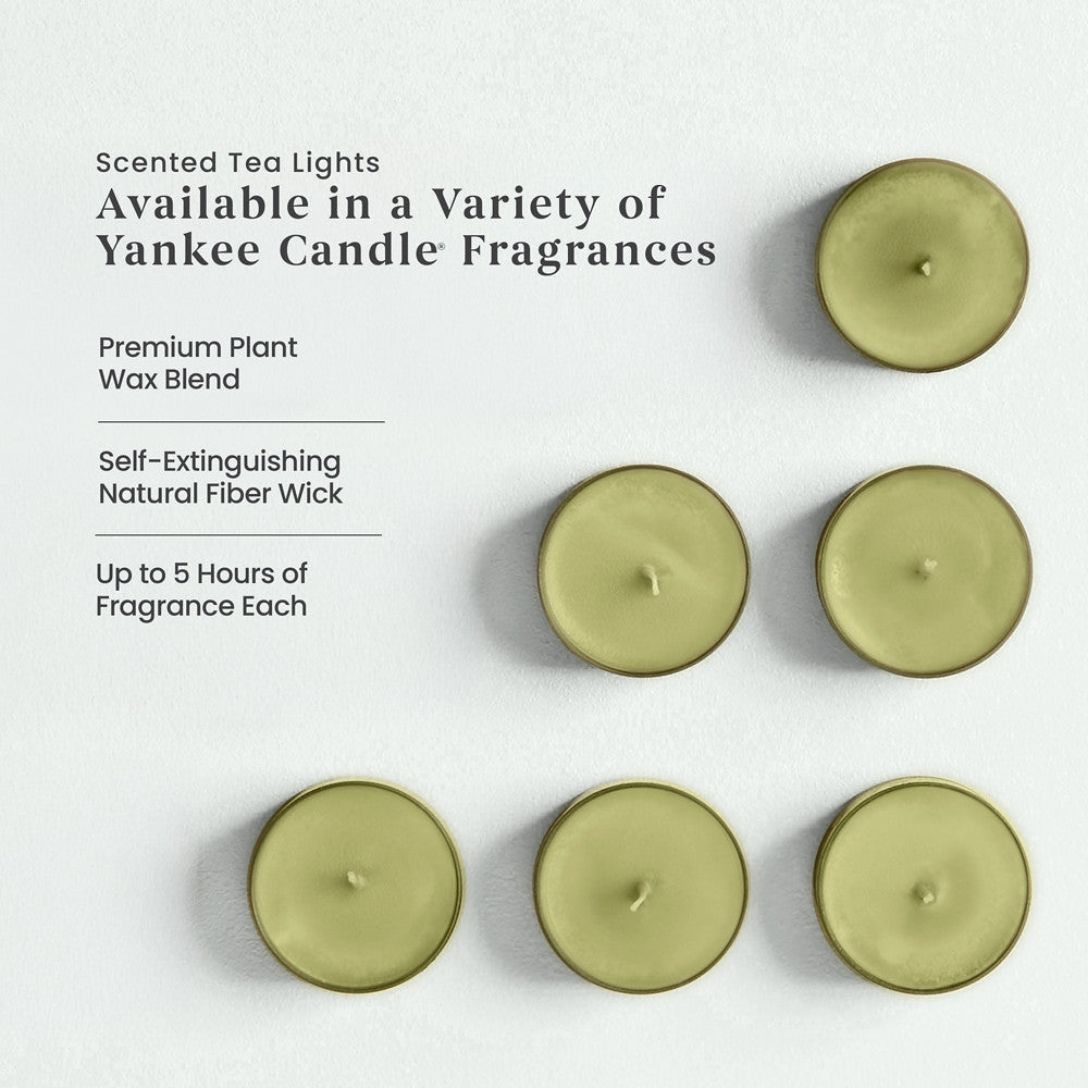 Sage & Citrus Scented Tea Light Candles