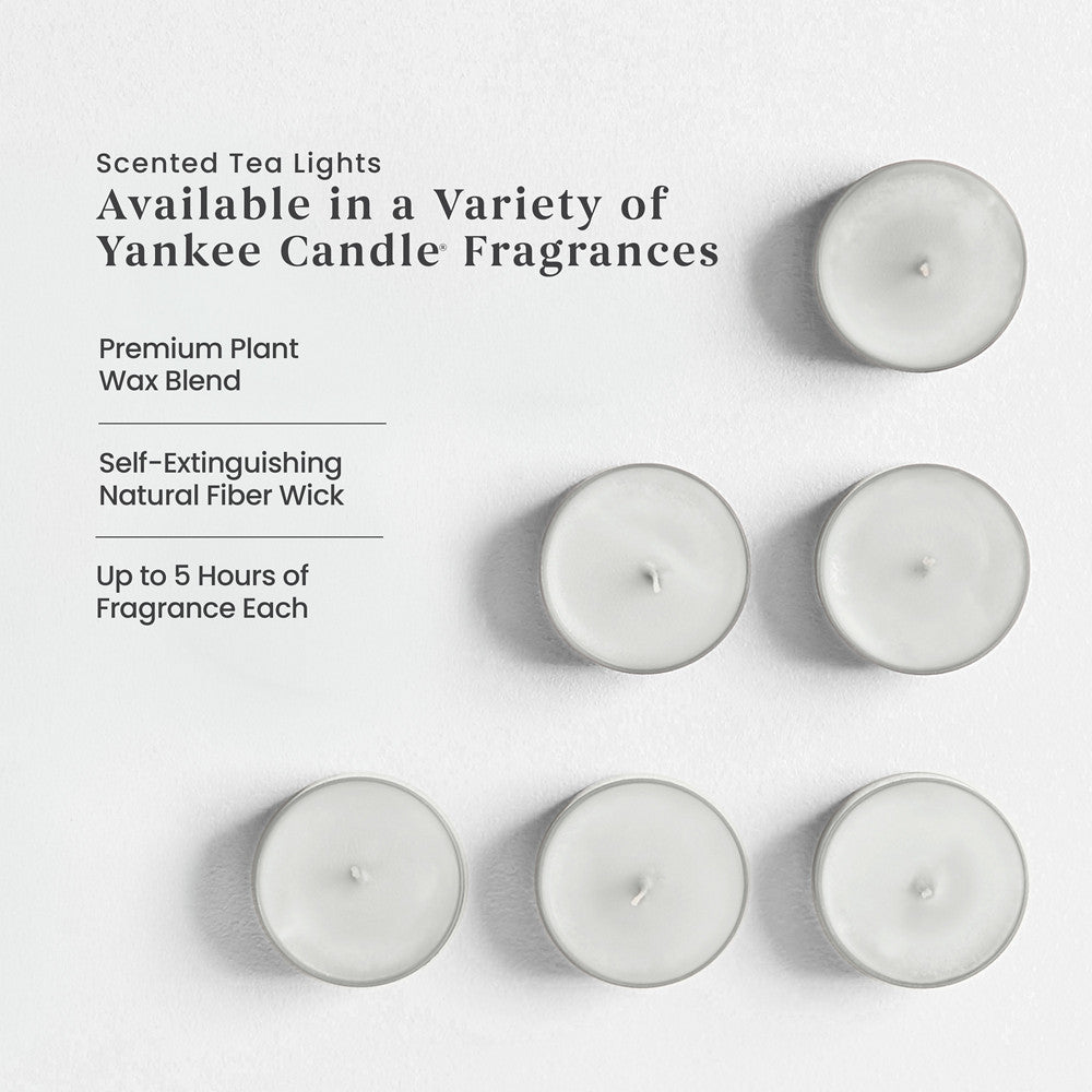 Sparkling Snow™ Scented Tea Light Candles