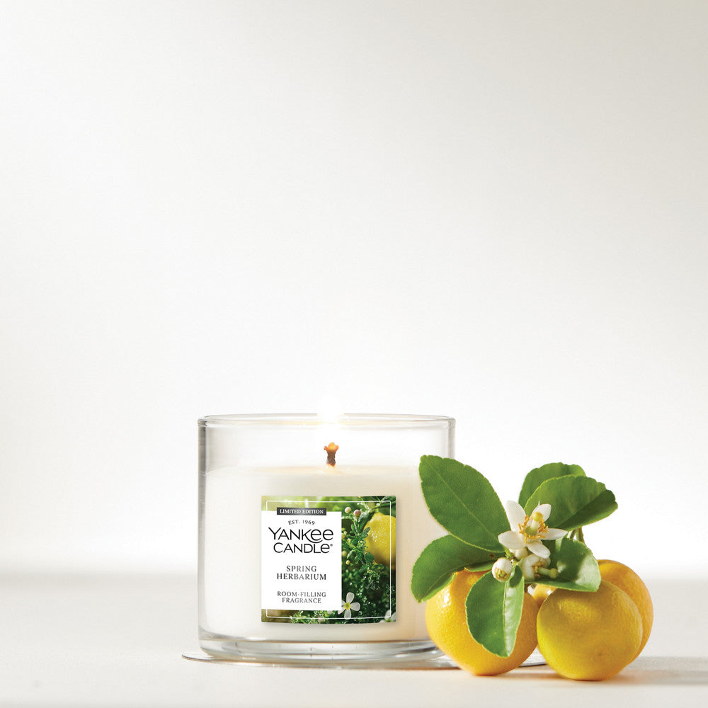 Spring Herbarium Small Tumbler Candle