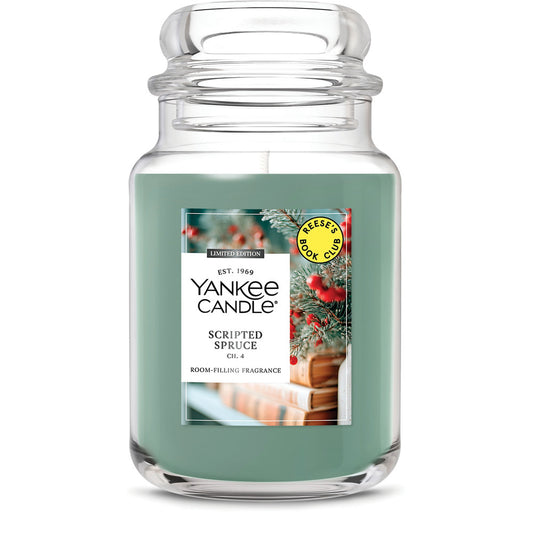 Scripted Spruce Original Large Jar Candle