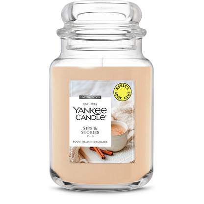 Sips & Stories Original Large Jar Candle