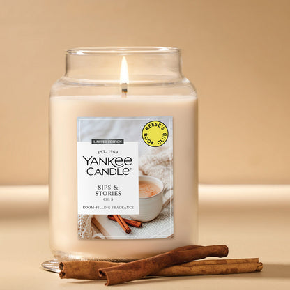 Sips & Stories Original Large Jar Candle
