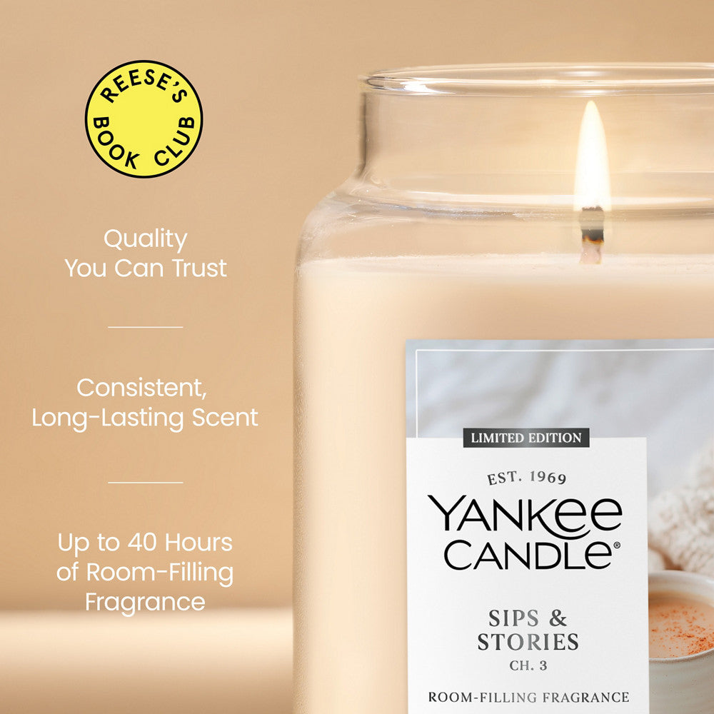 Sips & Stories Original Large Jar Candle