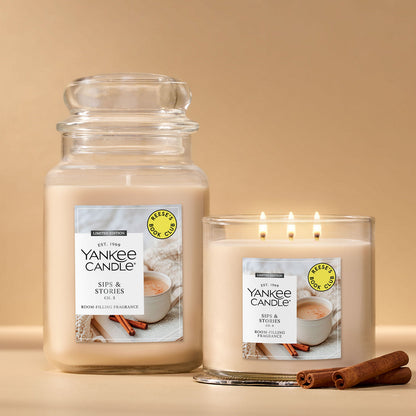 Sips & Stories Original Large Jar Candle
