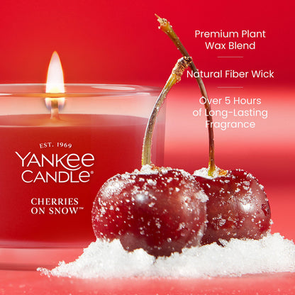 Cherries On Snow™ Mini Candle