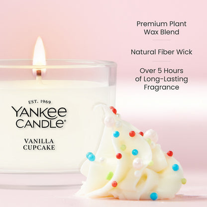 Vanilla Cupcake Mini Candle