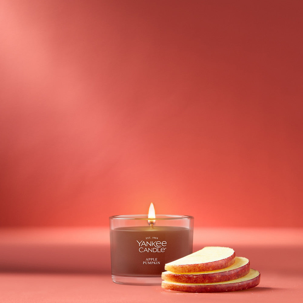 Apple Pumpkin Mini Candle