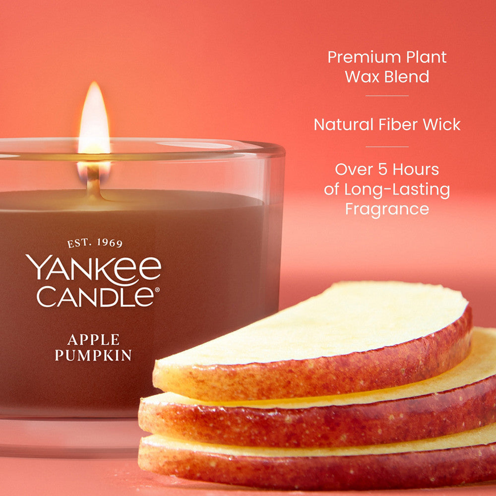 Apple Pumpkin Mini Candle