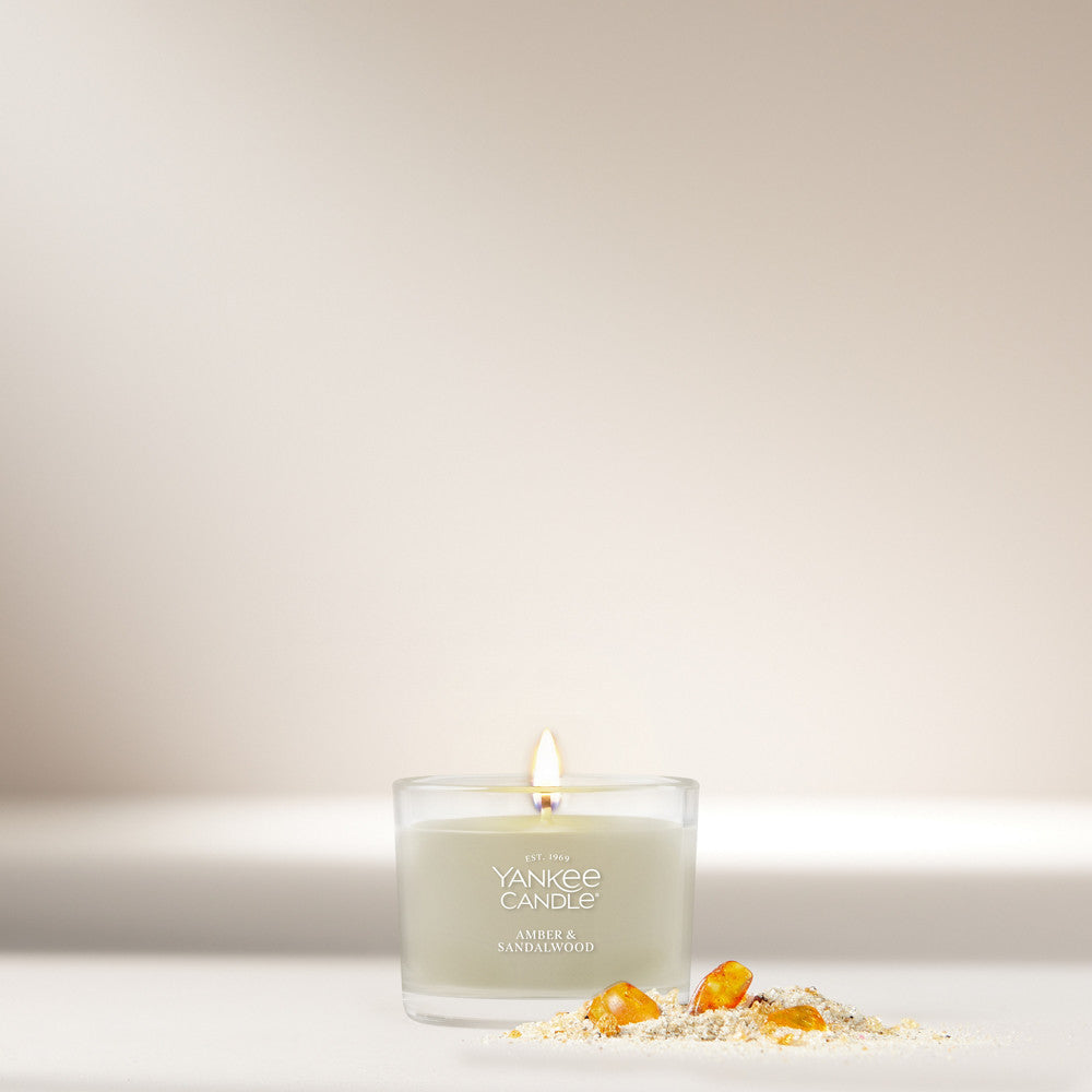 Amber & Sandalwood Mini Candle