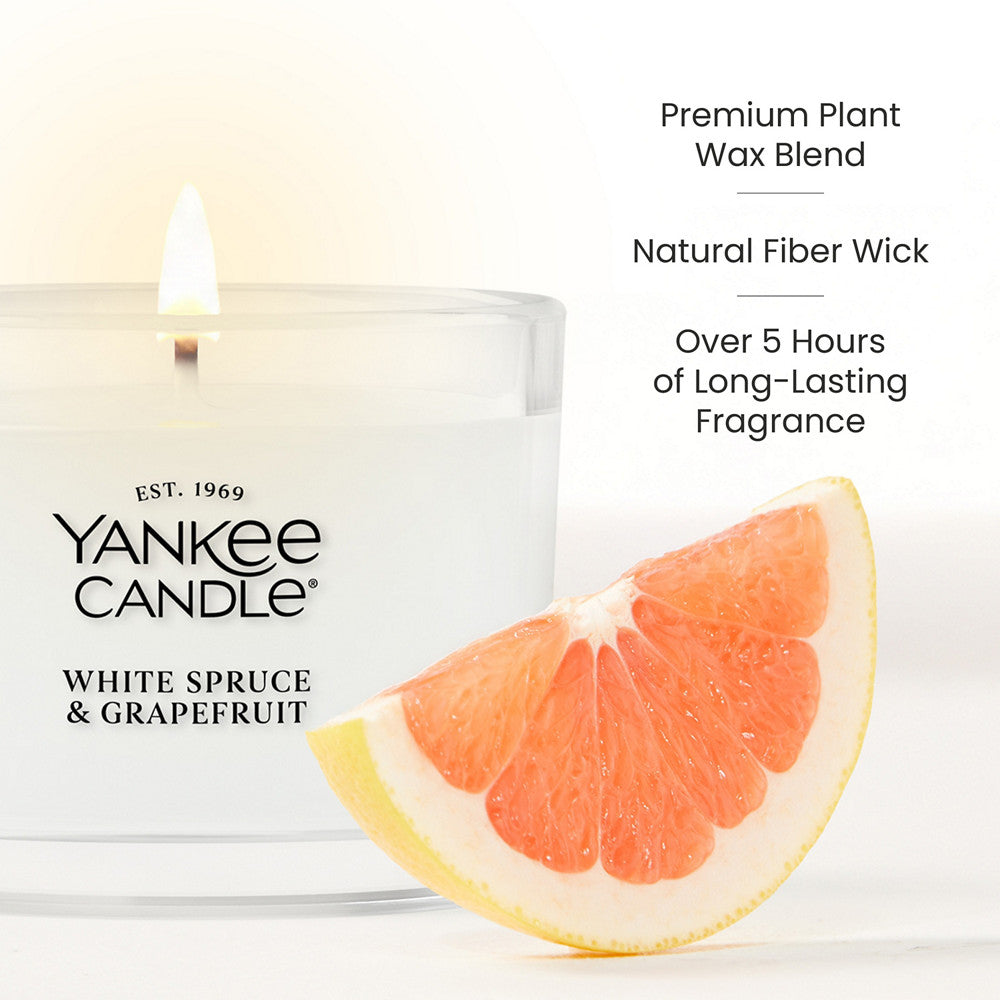 White Spruce & Grapefruit Mini Candle