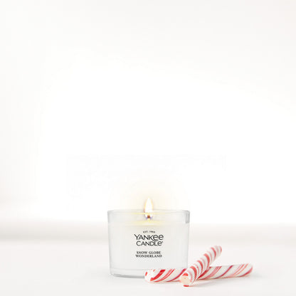 Snow Globe Wonderland Mini Candle