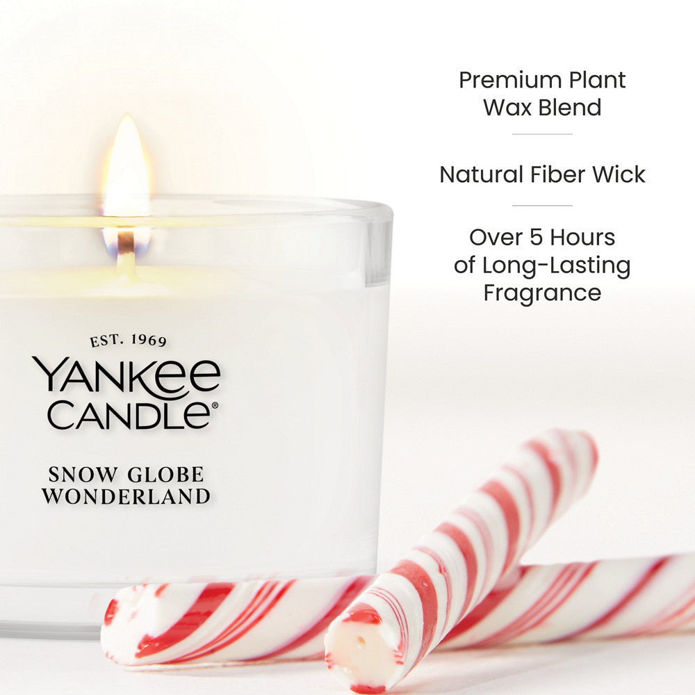 Snow Globe Wonderland Mini Candle