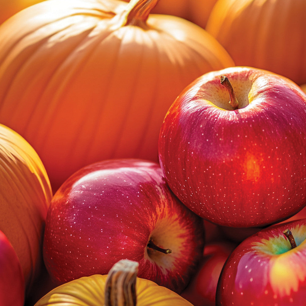 Apple Pumpkin Mini Candle