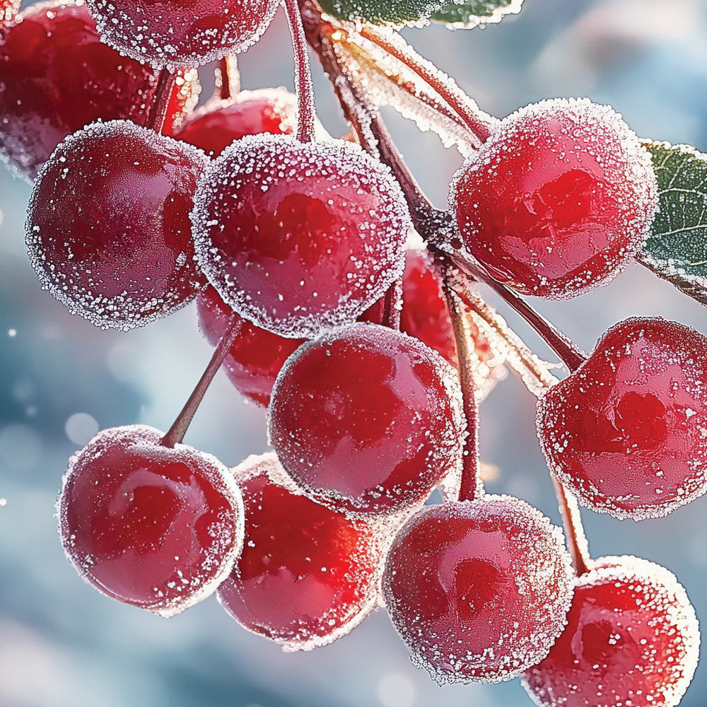 Cherries On Snow™ Mini Candle