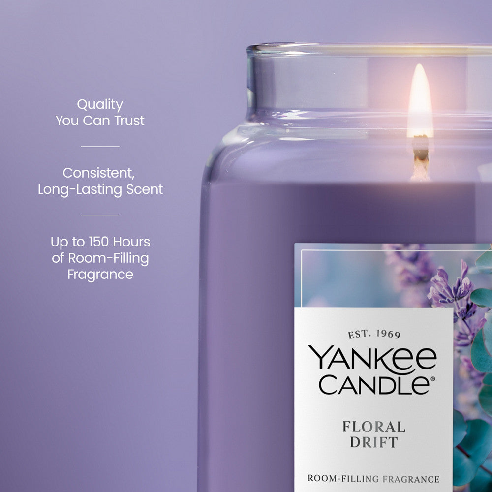 Floral Drift Original Large Jar Candle