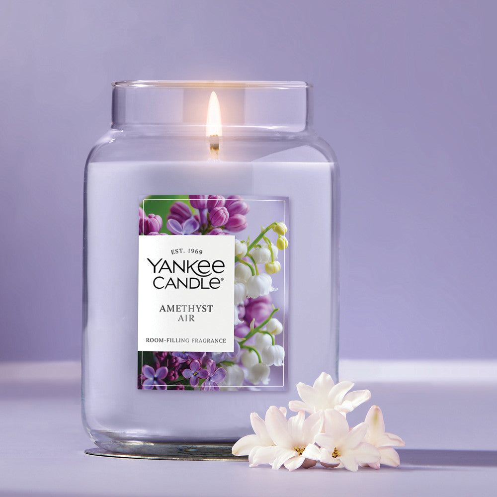 Amethyst Air Original Large Jar Candle