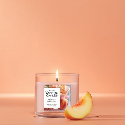 Peaches & Peonies Small Tumbler Candle