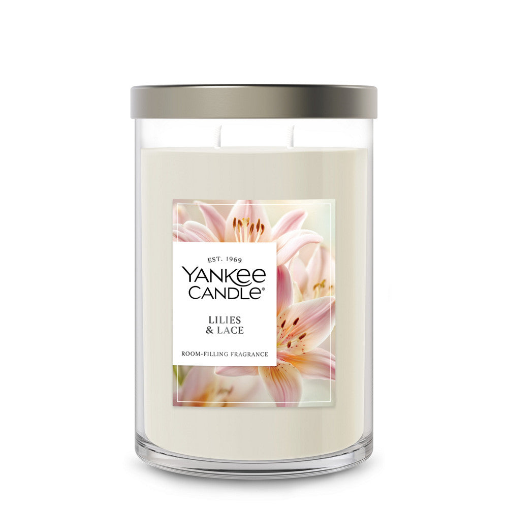Lilies & Lace Large Tumbler Candle
