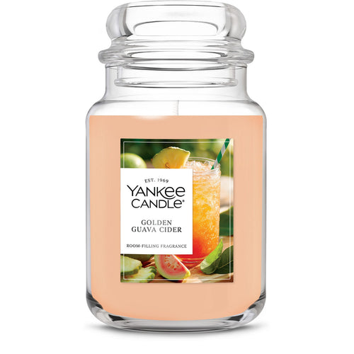 Golden Guava Cider Original Large Jar Candle