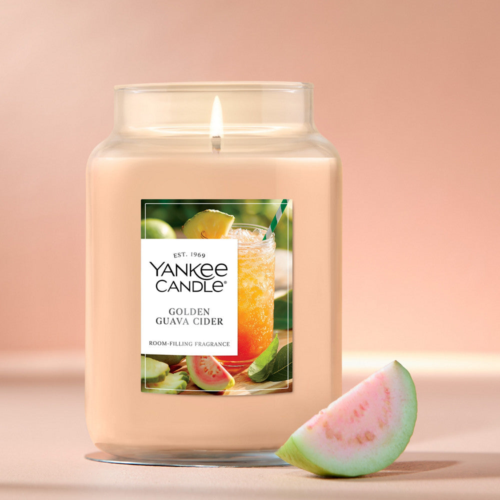 Golden Guava Cider Original Large Jar Candle