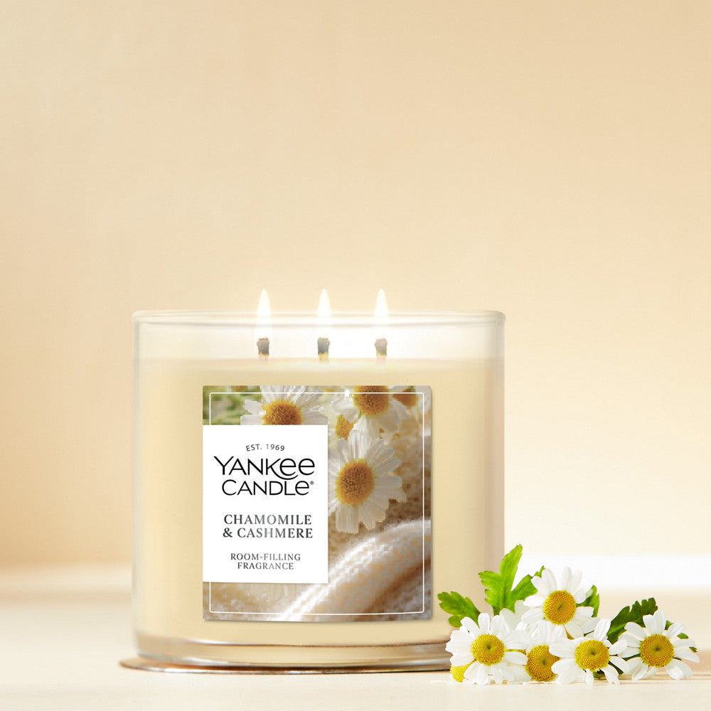 Chamomile & Cashmere 3-Wick Candle