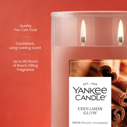 Cinnamon Glow Large Tumbler Candle