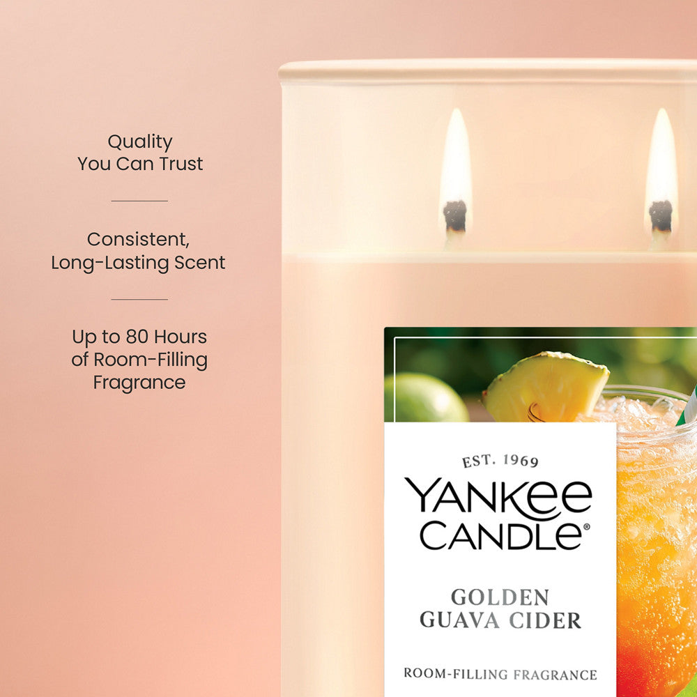 Golden Guava Cider Large Tumbler Candle