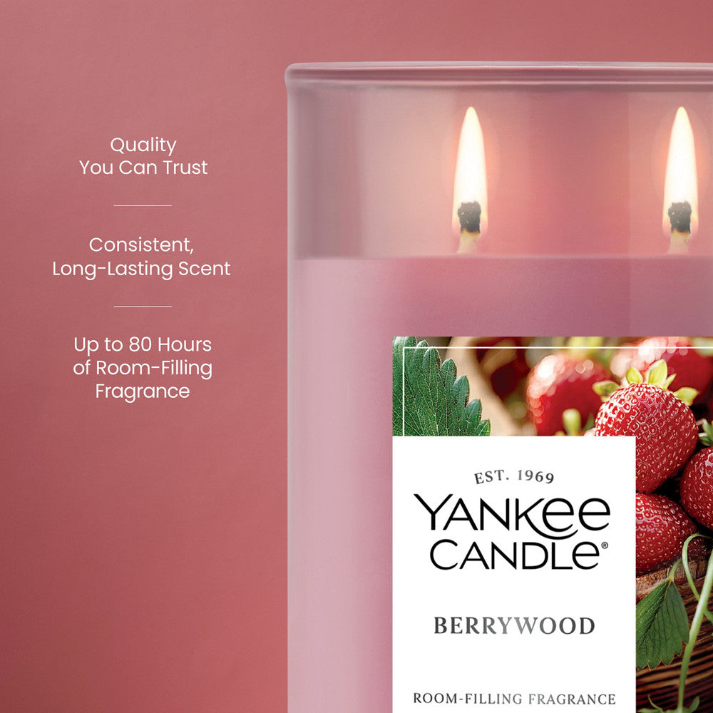 Berrywood Large Tumbler Candle