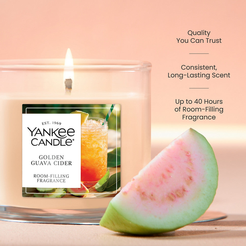 Golden Guava Cider Small Tumbler Candle