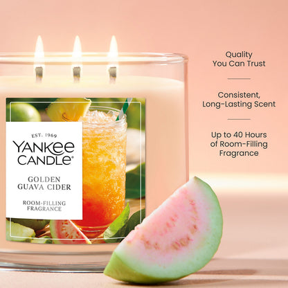 Golden Guava Cider 3-Wick Candle