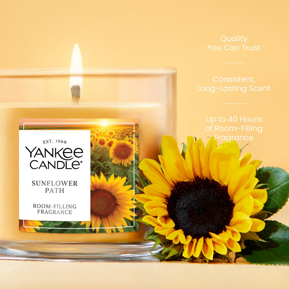Sunflower Path Small Tumbler Candle
