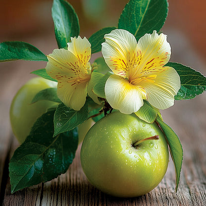 Iris Apple 3-Wick Candle