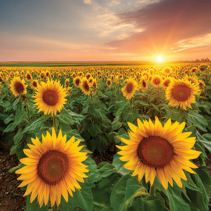 Sunflower Path Large Tumbler Candle
