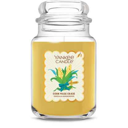 Corn Maze Craze Original Large Jar Candle