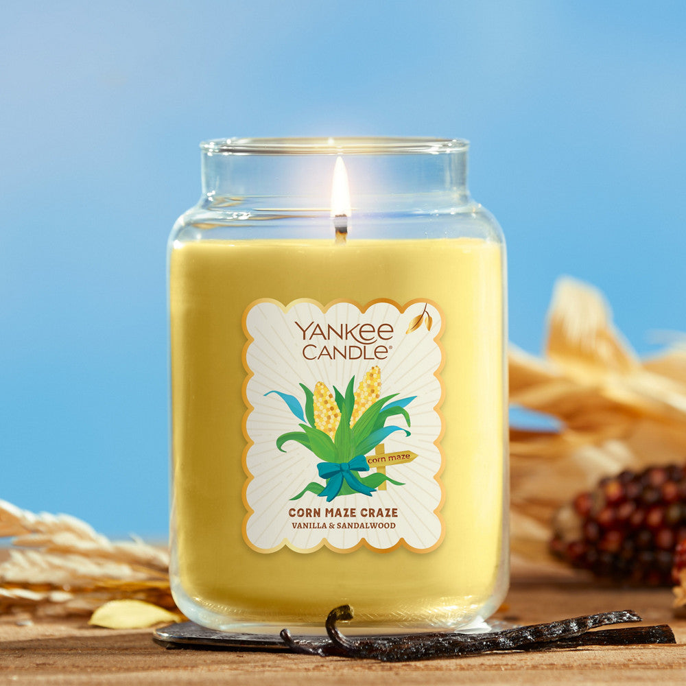 Corn Maze Craze Original Large Jar Candle