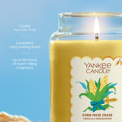 Corn Maze Craze Original Large Jar Candle