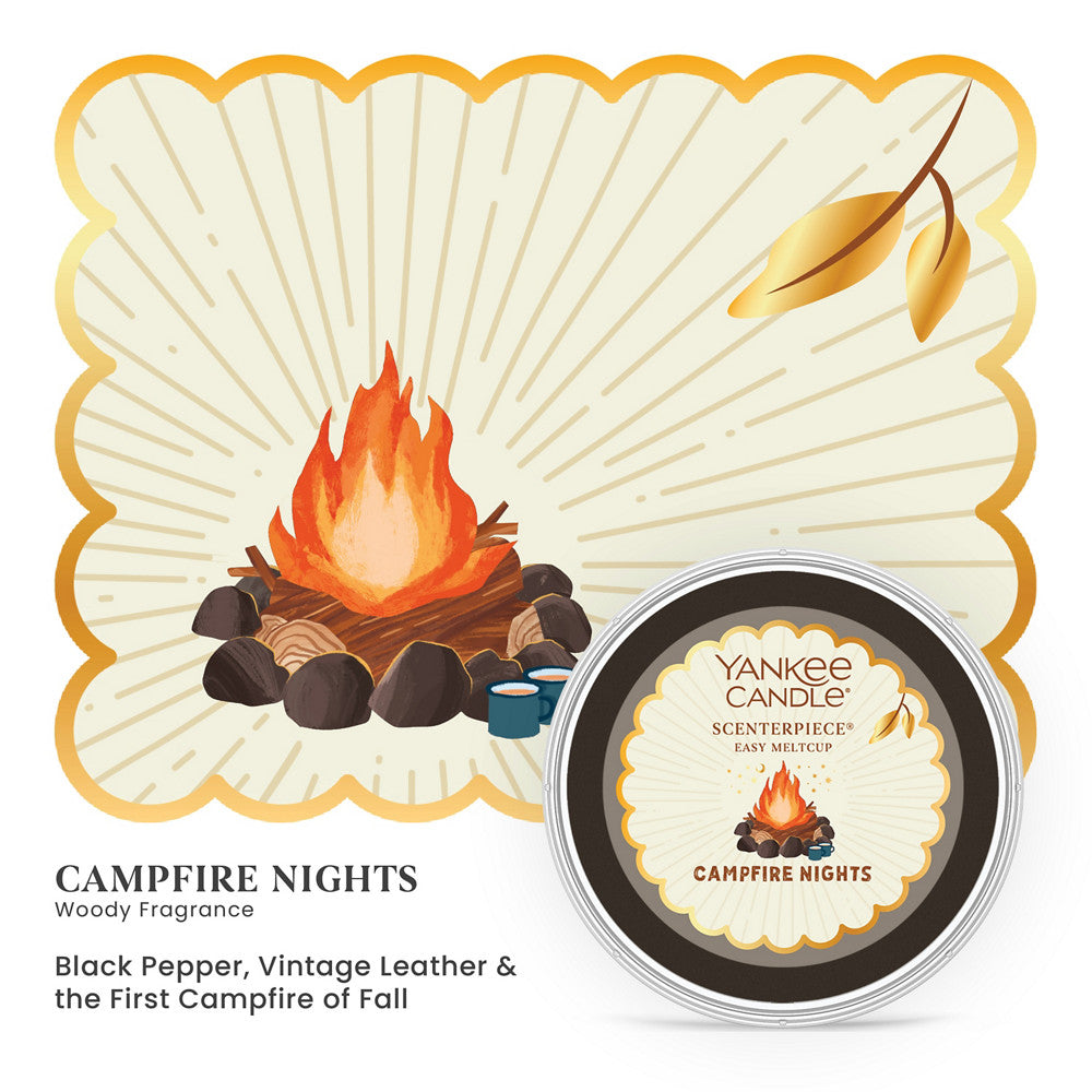 Campfire Nights Scenterpiece® Easy MeltCup