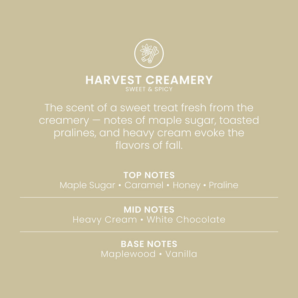 Harvest Creamery Original Large Jar Candle